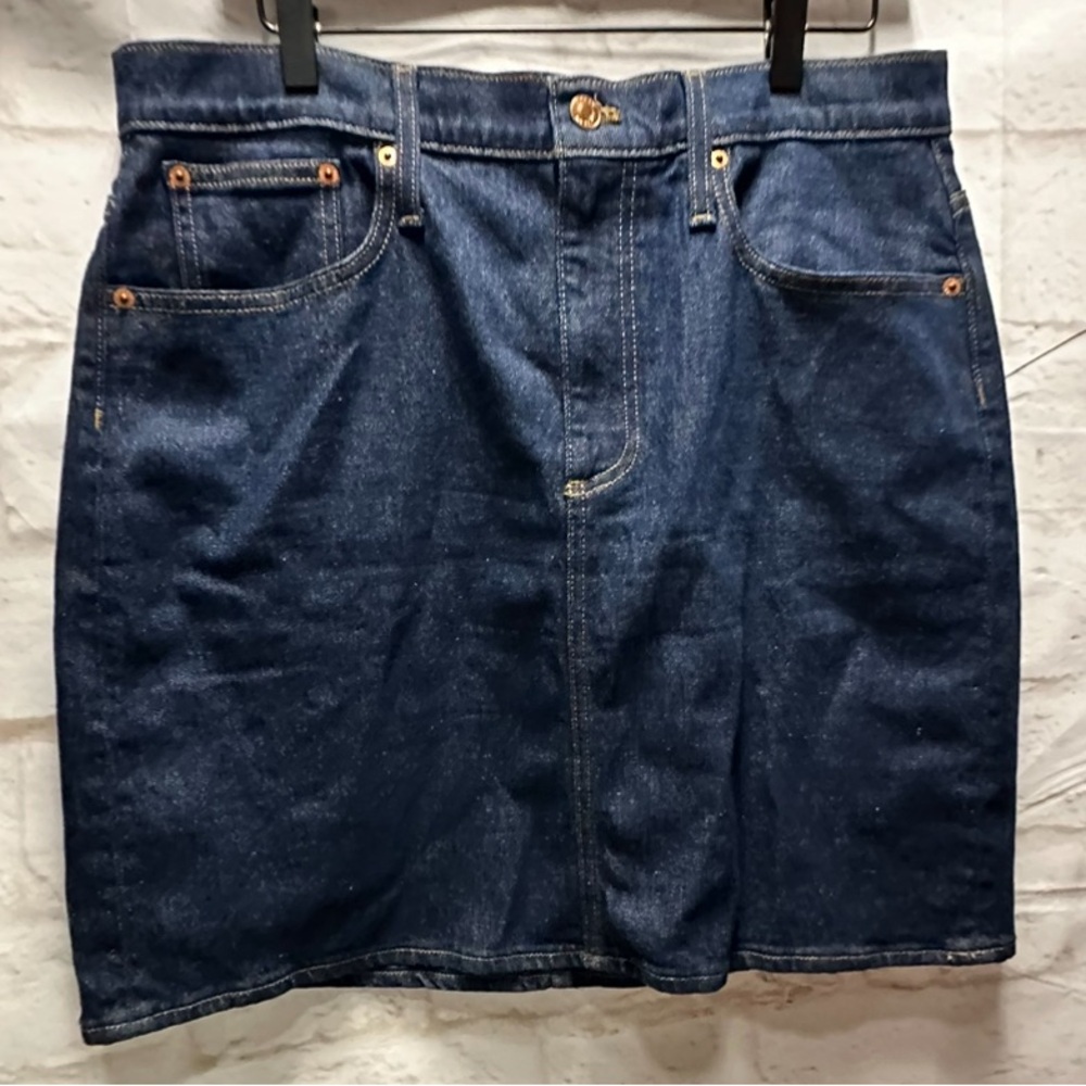 J Crew women’s denim‎ mini skirt size 31